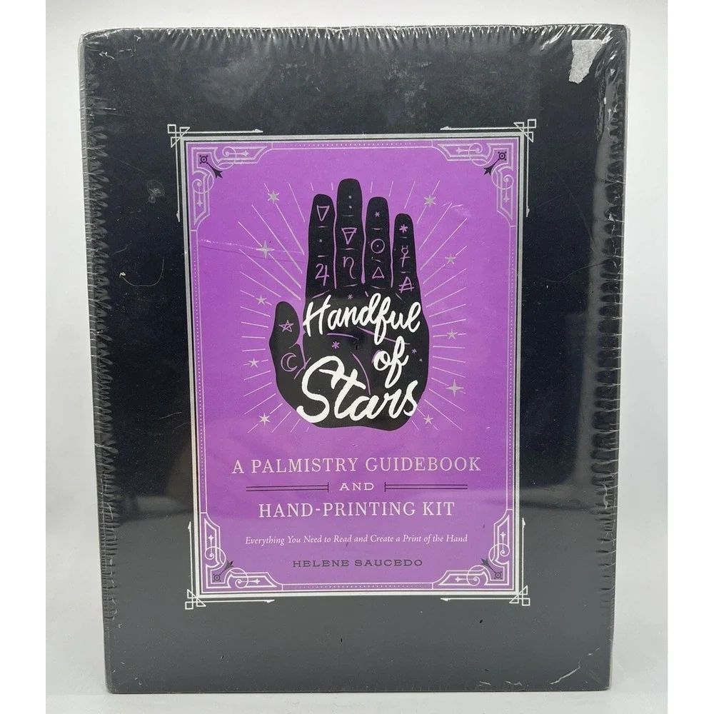 Handful of Stars: A Palmistry Guidebook and Hand-Printing Kit Halloween